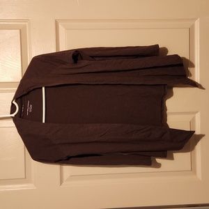 Women's brown cardigan